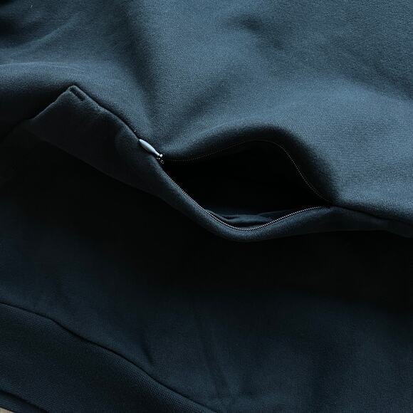 J Crew Tall Summit 11 oz Soft Knit Fleece Hoodie Mens Medium Black - Picture 7 of 9